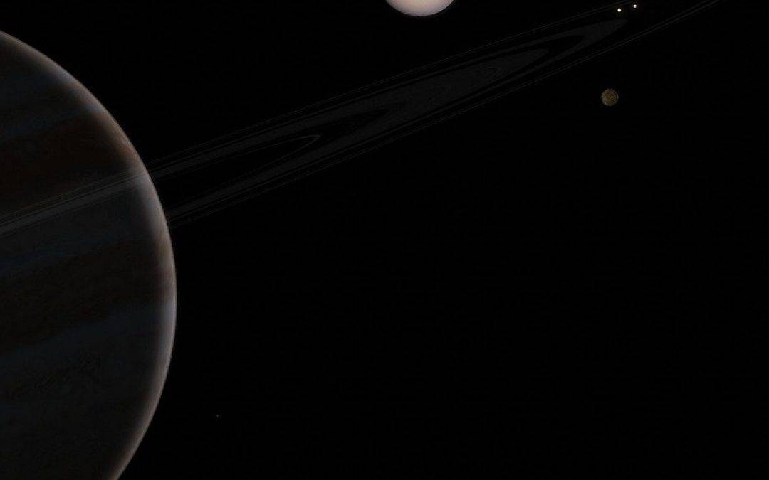 Die große Konjunktion Jupiter Saturn 2020