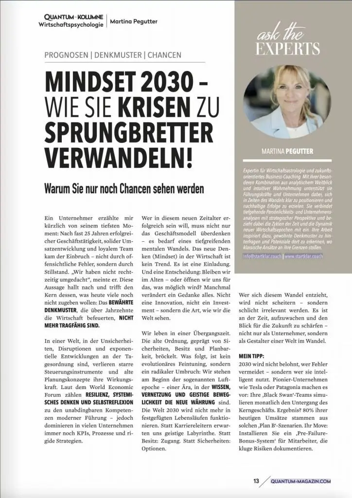 Quantum Wirtschaftsmagazin: Juni 2025